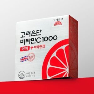 고려은단
고려은단 비타민C1000 이지+비타민D 120정 (60일분)