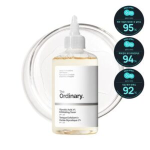 디오디너리
[각질쓱싹] 디오디너리 글리코릭 애시드 7% 엑스폴리에이팅 토너 240ml