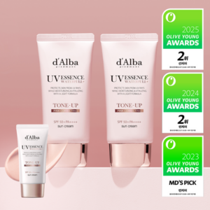 달바
[생기톤업/스웨트프루프] 달바 핑크 톤업 선크림 듀오 기획 (50ml+50ml)
