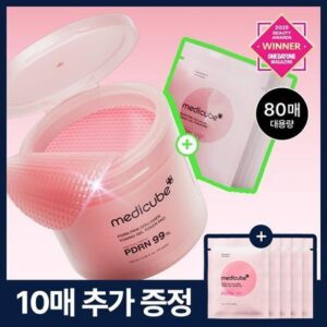 메디큐브
[초밀착/미백광채]메디큐브 PDRN 핑크 콜라겐 토닝 겔 토너 패드 70매 (단품/기획)